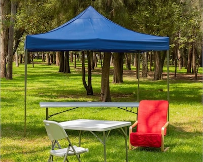 Foto 4 | Carpa Toldo Shopilinc Azul Item55 2 X 2 Sin Bolsa
