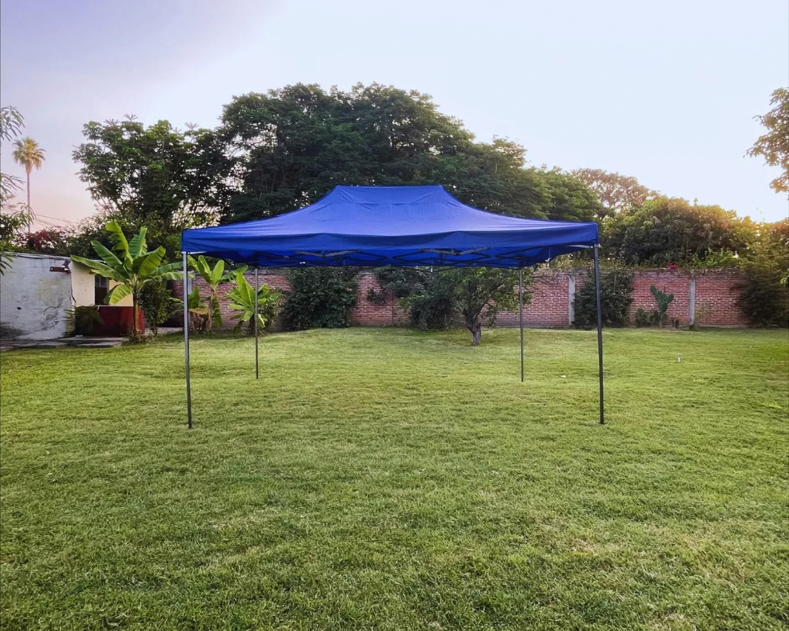 Foto 4 pulgar | Carpa Toldo Shopilinc Azul Item59 3 X 4.5 Sin Bolsa Sin Paredes