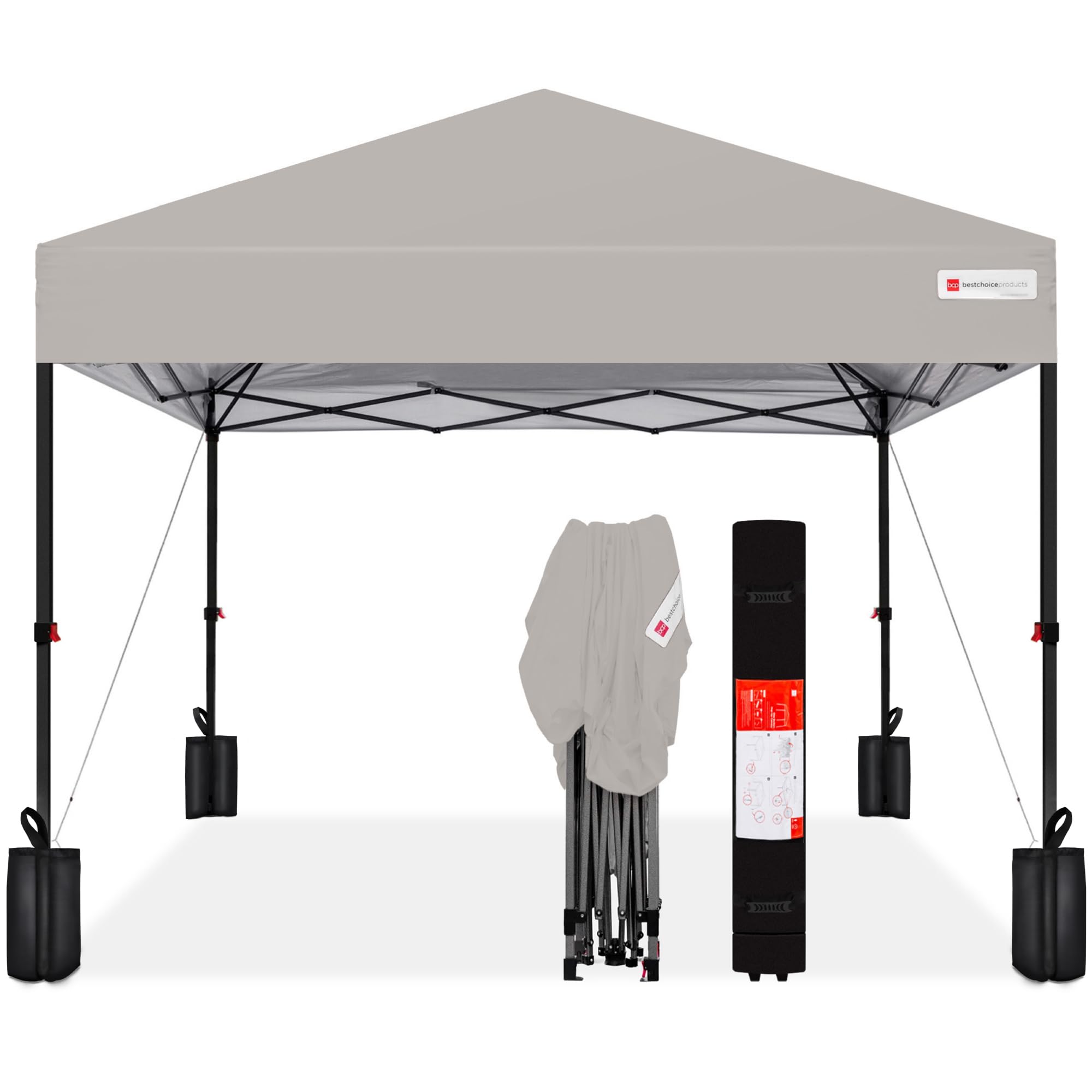 Carpa Con Toldo Best Choice Products De 10 X 10 Pies Con Botón Para Pulsar 1 Botón - Venta Internacional.