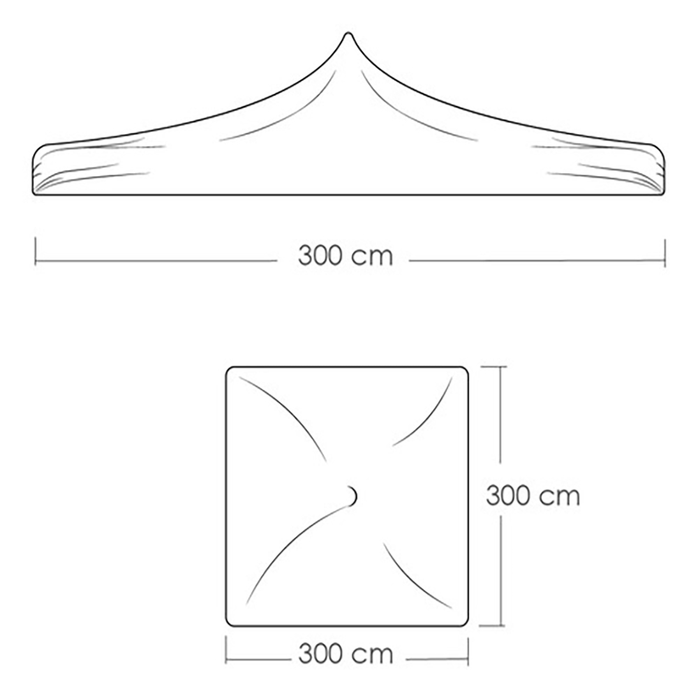 Foto 3 pulgar | Toldo Plegable con Paredes Ilios Innova 3x3 Rojo