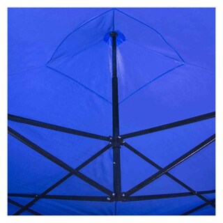 Foto 4 | Toldo Jardimex Azul Plegable 3 X 6 Paredes Impermeable Retráctil
