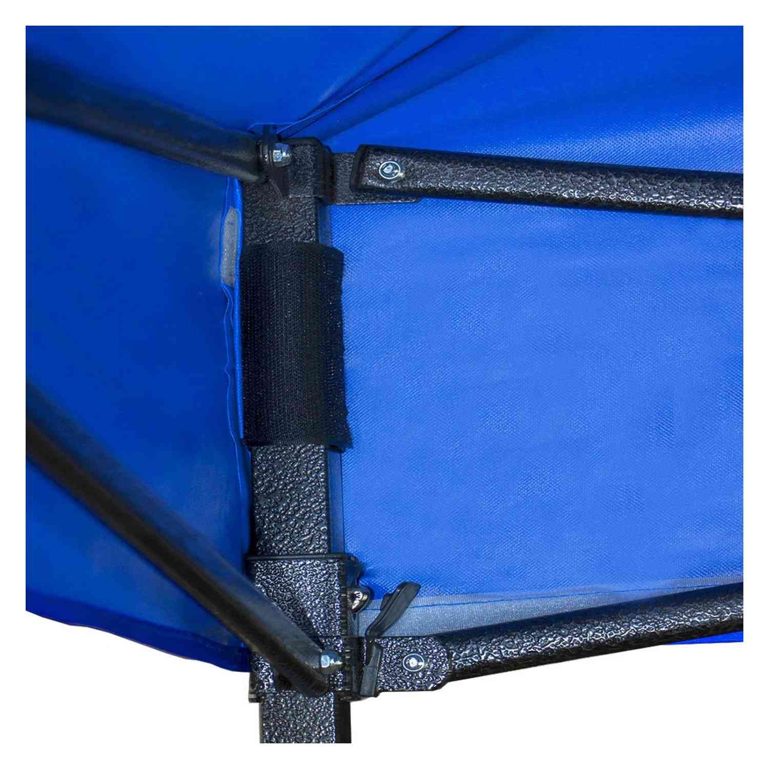 Foto 6 pulgar | Toldo Jardimex Azul Plegable 3 X 6 Paredes Impermeable Retráctil