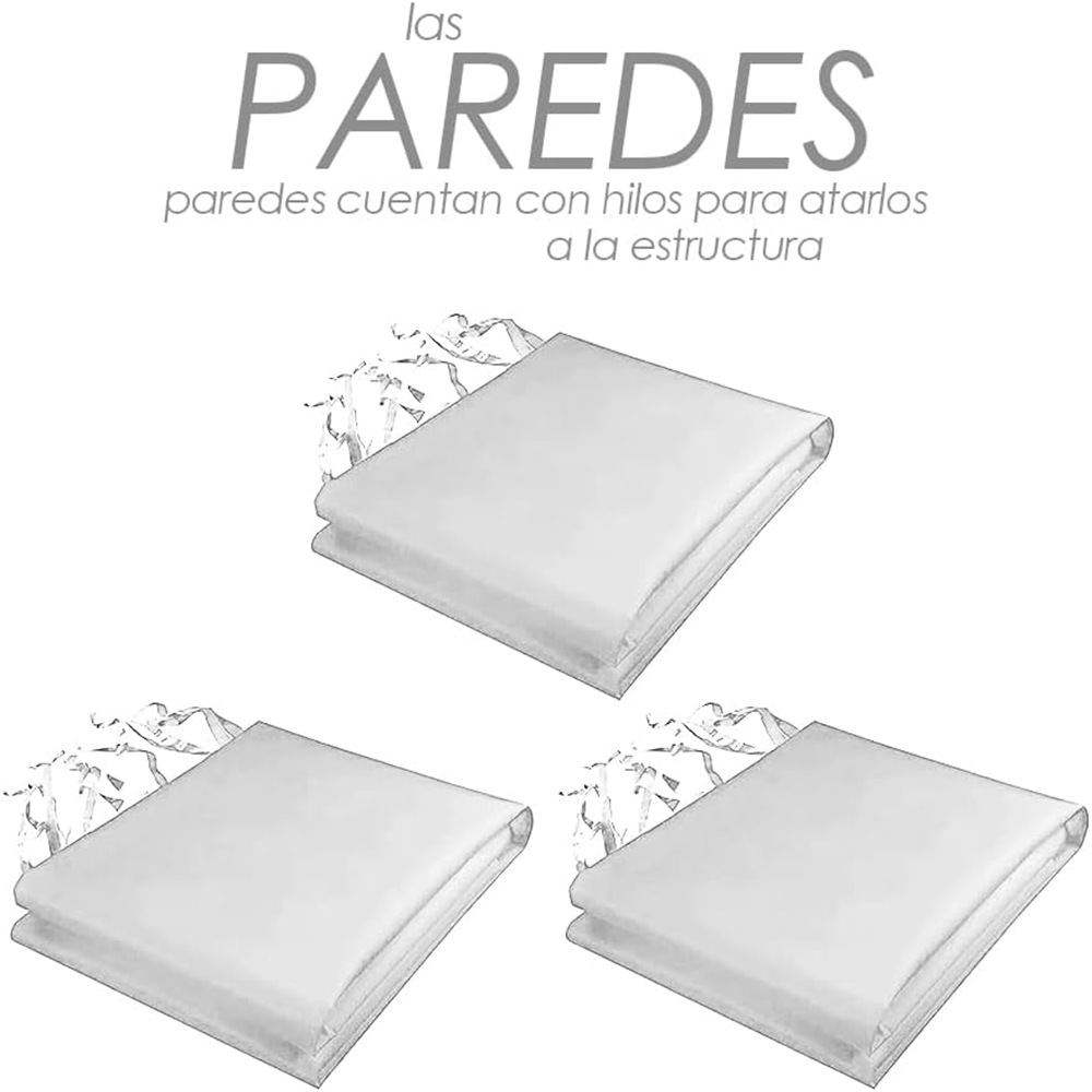 Foto 7 | Toldo Plegable Ilios Innova con Paredes 2 x 2 Blanco