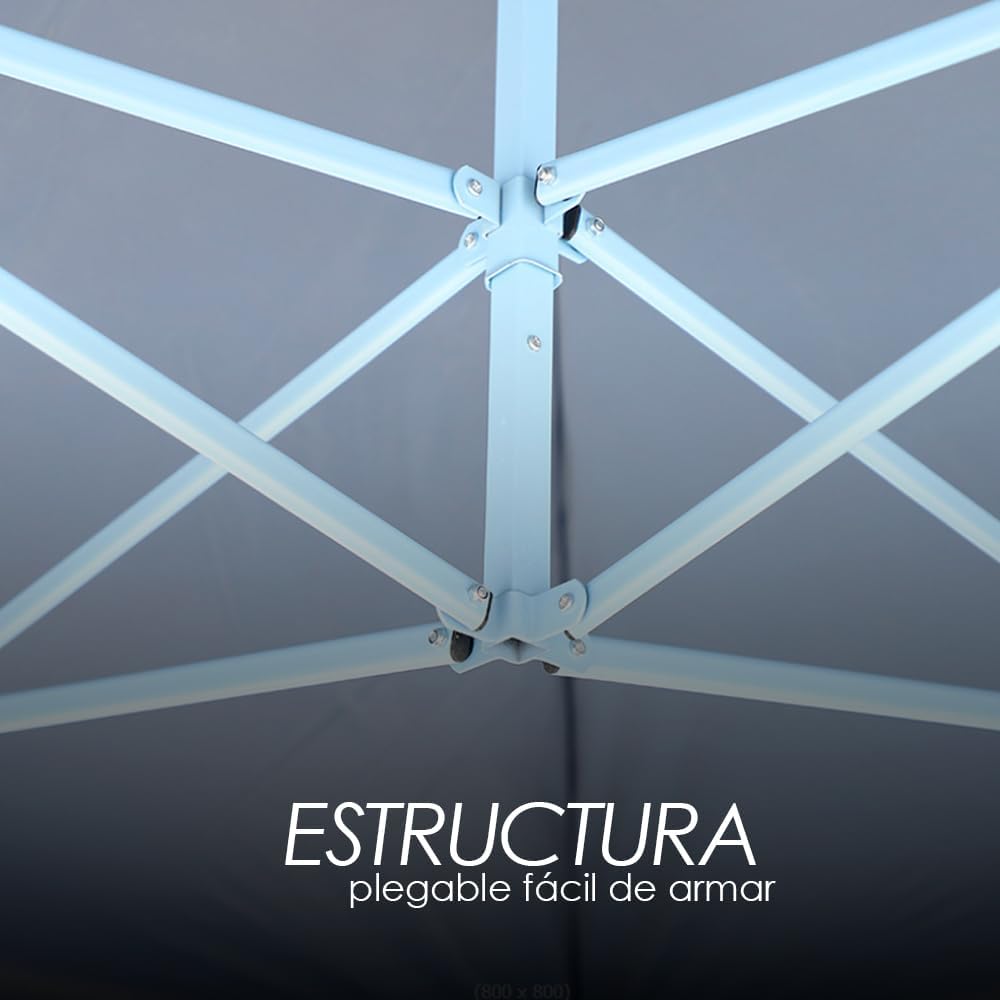 Foto 8 pulgar | Toldo Ilios Innova Plegable con Paredes 2 x 2 Azul