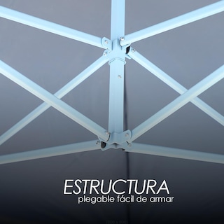 Foto 7 | Toldo Ilios Innova Plegable con Paredes 2 x 2 Azul