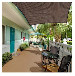 Foto 4 | Malla Sombra 3*4 M 90% Raschel para Jardín Reforzada Espesar Café