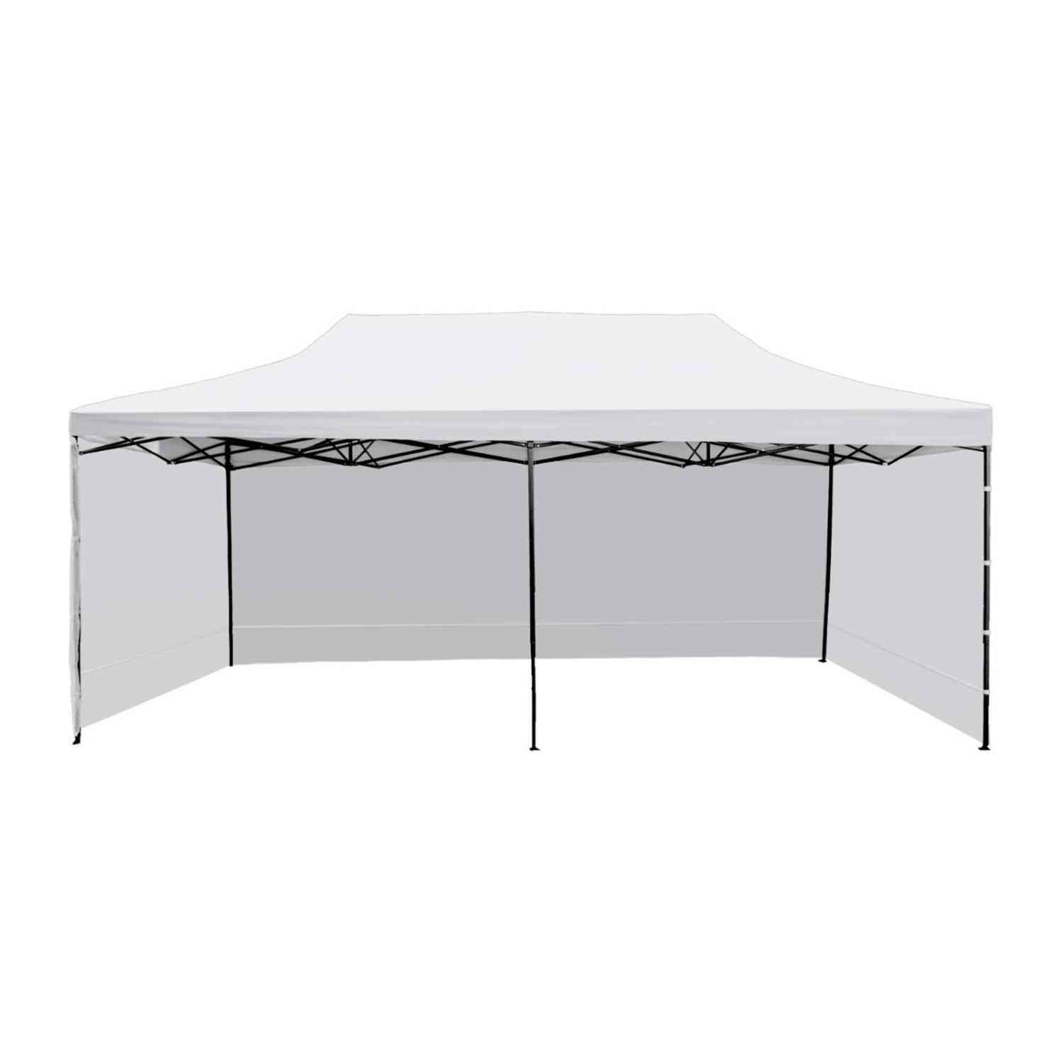 Foto 2 pulgar | Toldo Carpa 6x3 Metros Paredes Impermeable Blanco