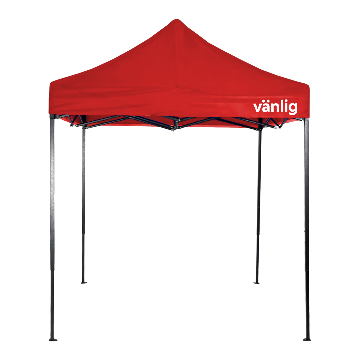 Foto 2 pulgar | Toldo Plegable Vanlig Rojo Impermeable 2 X 2 m