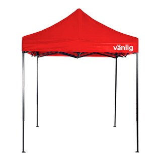 Foto 1 | Toldo Plegable Vanlig Rojo Impermeable 2 X 2 m