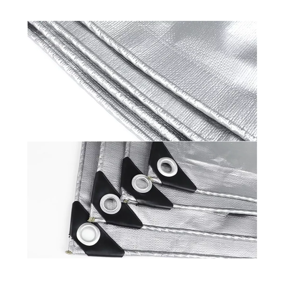 Foto 3 pulgar | Lona Reforzada 4 X 6 M Impermeable Para Jardin Exterior Eo Safe Imports Esi-17283 Gris