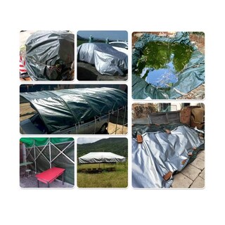 Foto 3 | Lona Reforzada 4 X 6 M Impermeable Para Jardin Exterior Eo Safe Imports Esi-17283 Gris