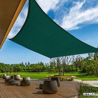 Foto 8 | Malla Sombra Styrka Raschel 90% 6x4 M Color Verde