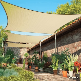 Foto 8 | Malla Sombra Styrka Raschel 90% 3x4 M Color Beige
