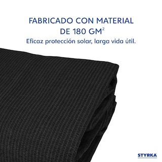 Foto 2 | Malla Sombra Styrka Raschel 90% 3x4 M Color Negro