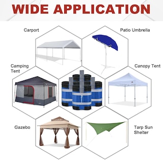 Foto 6 | Sacos De Arena Con Toldo Abccanopy Para Refugios Instantáneos De 63,5 Kg (azules) - Venta Internacional.