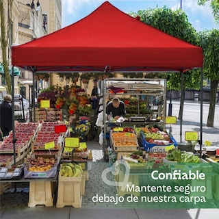 Foto 2 | Carpa Toldo Cuory Cuorpi2 Reforzado 3x3 Sin Pared