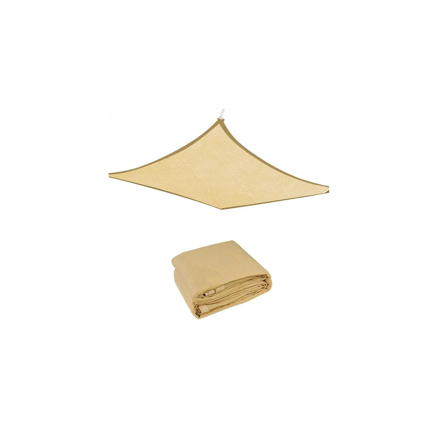 Foto 2 pulgar | Toldo Vela Shade Mesh De 3,5 X 2,5 M Con Protección Uv, Color Beige - Venta Internacional.