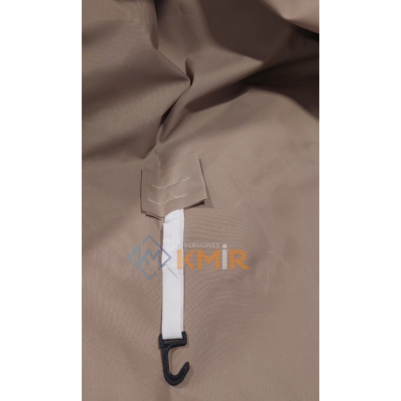 Foto 4 pulgar | Toldos De Repuesto Para Techo, Color Beige, 3 X 3 - Venta Internacional.