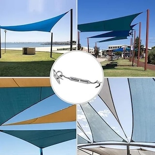 Foto 4 | Kit De Anclaje Para Toldo De Vela, Acero Inoxidable 304 - Venta Internacional.