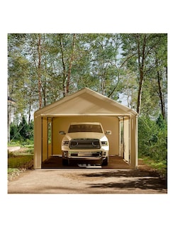Foto 3 | Toldo De Uso Rudo Vanlig 6x3 Mts Carpa Para Auto Fiestas Eventos Color Beige