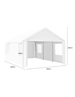 Foto 4 | Toldo de Uso Rudo Vanlig 6x3 mts Blanco