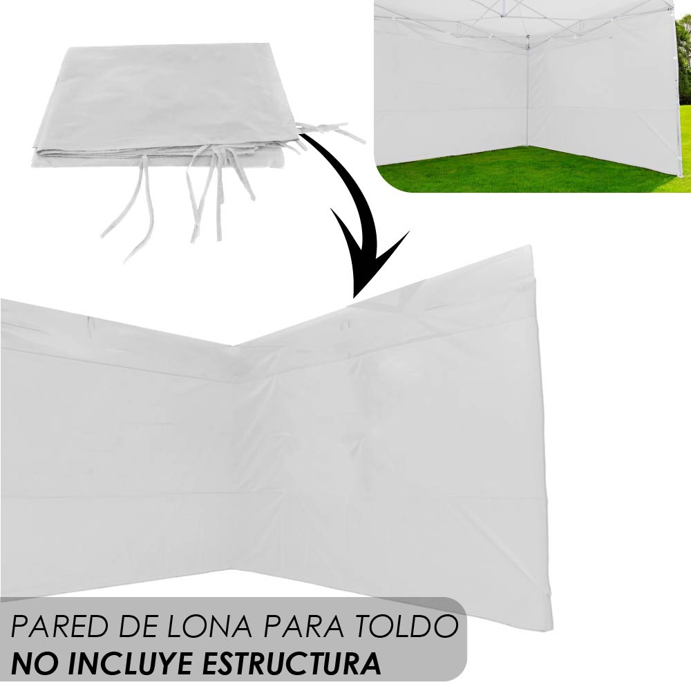 Foto 4 pulgar | Toldo Ilios Innova Blanca 2 x 2 m