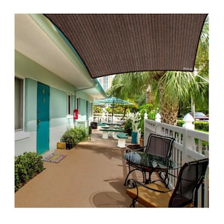 Foto 4 | Malla Sombra 3*4 M 90% Raschel Para Jardín Reforzada Espesar, Belug Café