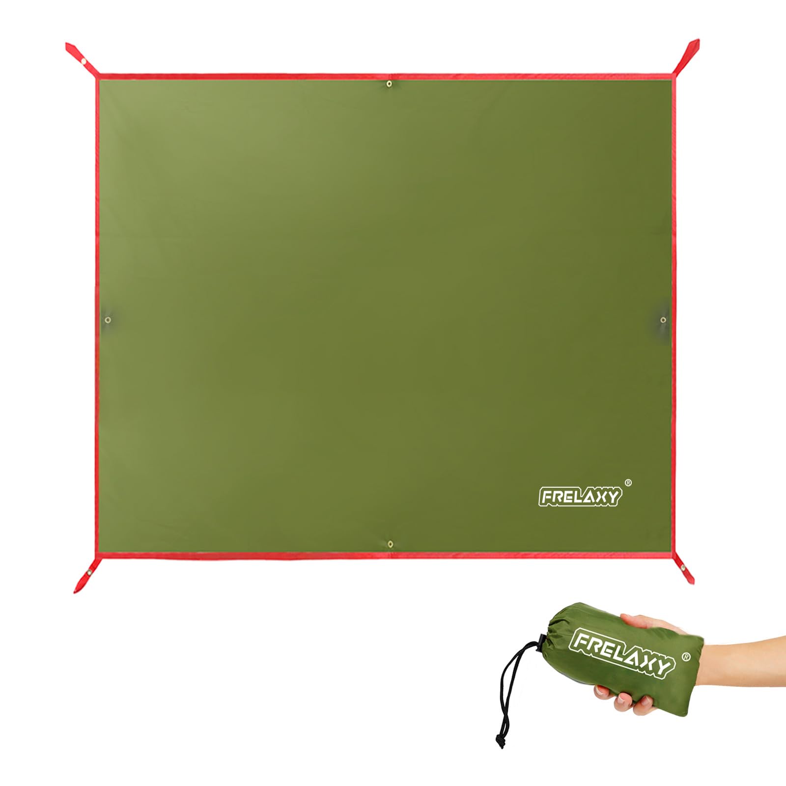 Foto 2 pulgar | Lona Impermeable Para Acampar Tent Footprint Frelaxy, 320 G, 200 X 200 Cm - Venta Internacional.