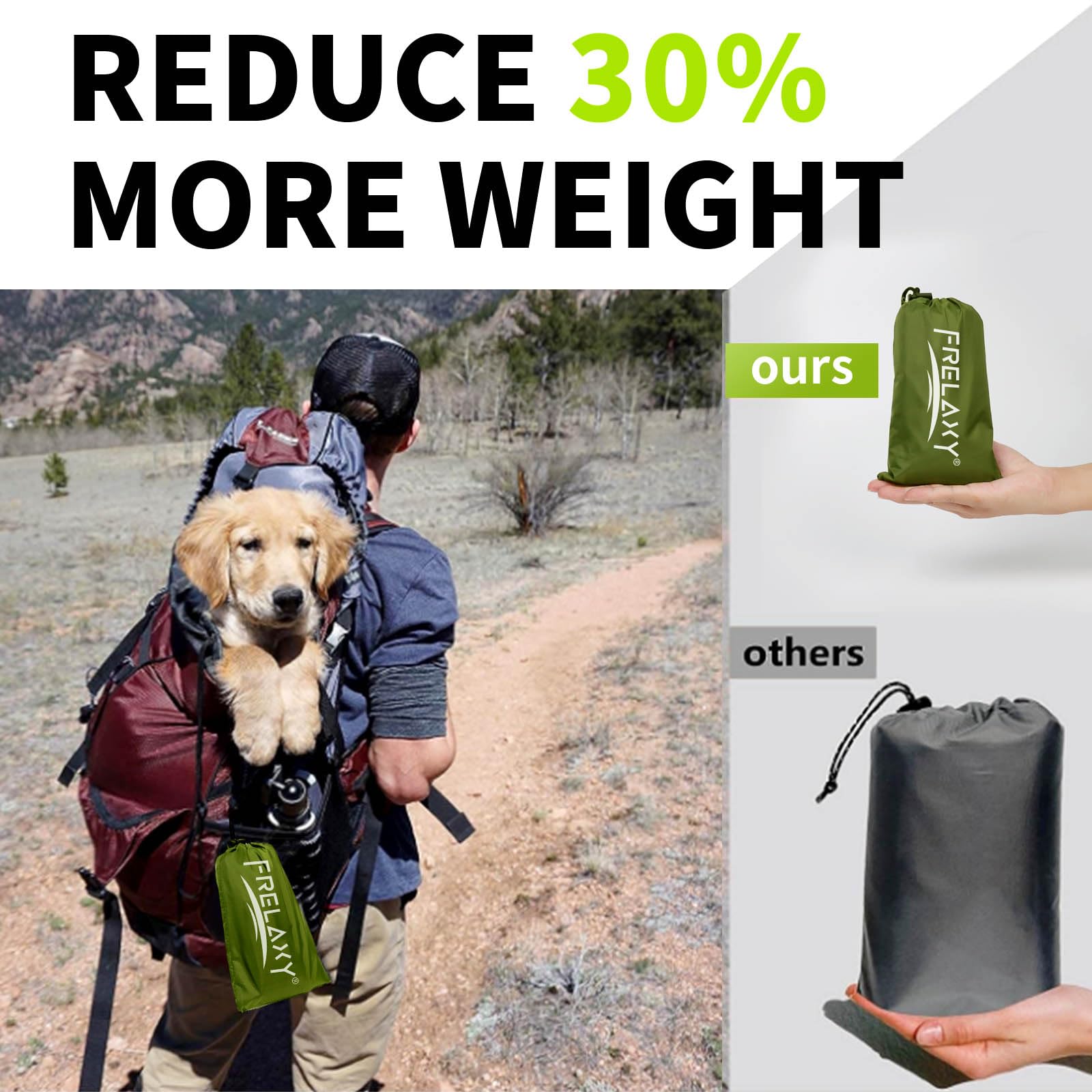 Foto 4 pulgar | Lona Impermeable Para Acampar Tent Footprint Frelaxy, 320 G, 200 X 200 Cm - Venta Internacional.