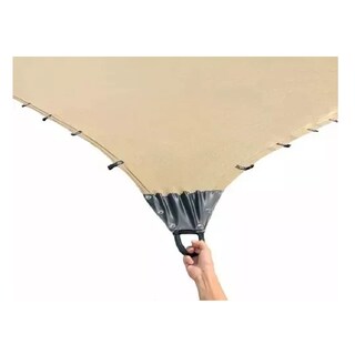Foto 2 | Malla Sombra Lab.g De 6x4 9 Sombra Confección Reforzada Beige
