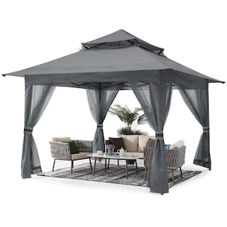 Foto 1 | Toldo Plegable Para Exteriores Gazebo Abccanopy De 4 X 4 M Con Mosquitera - Venta Internacional.