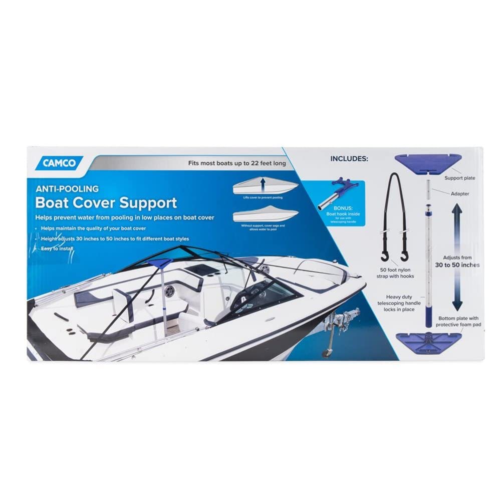 Foto 6 pulgar | Kit De Soporte Para Cubierta De Barco Camco, Diseño Telescópico De 30 A 50 Pulgadas - Venta Internacional.
