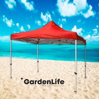 Foto 5 | Toldo Rojo Nat Gea Online 3 x 3 m