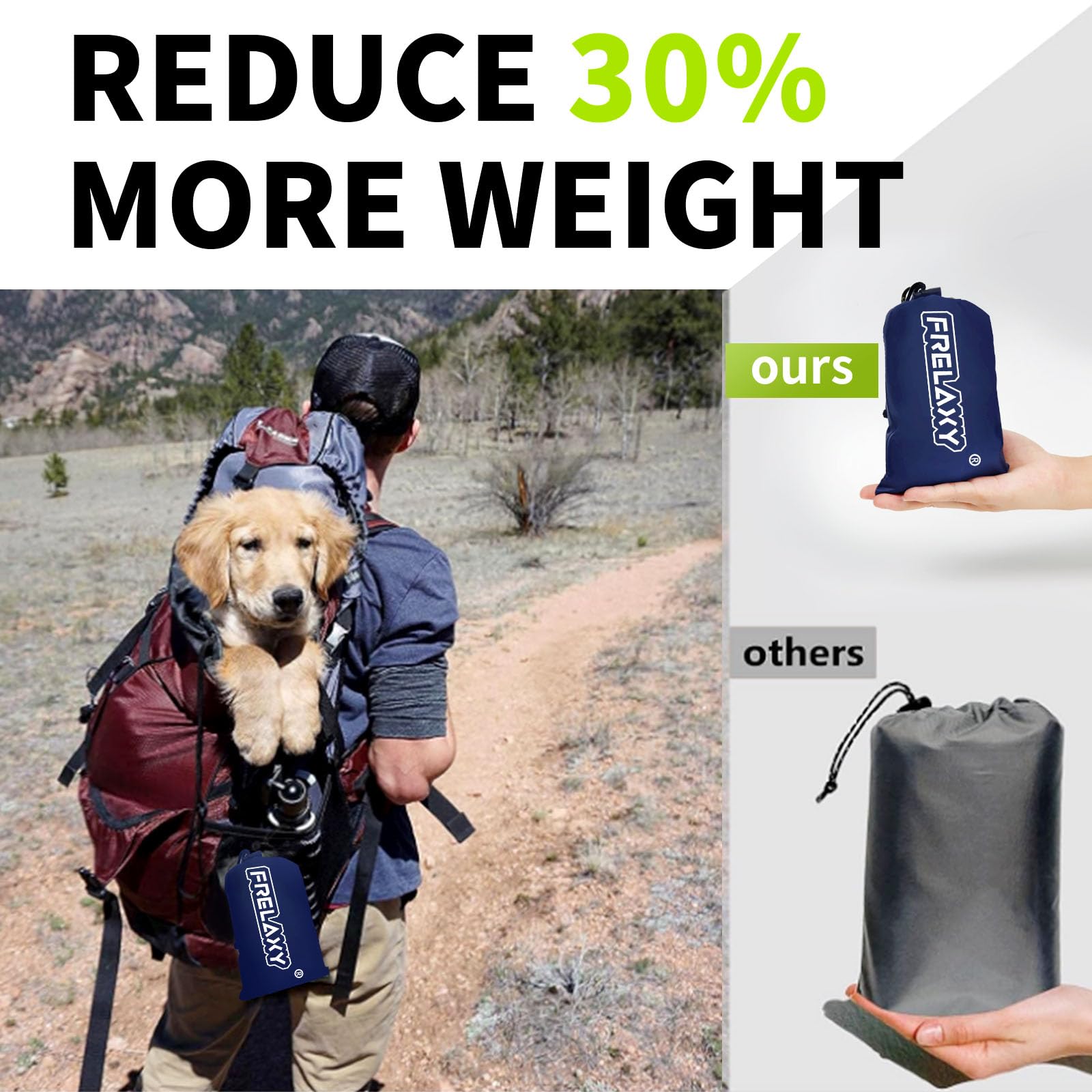 Foto 4 pulgar | Lona Impermeable Para Acampar Tent Footprint Frelaxy, 16.5 X 104 Pulgadas - Venta Internacional.