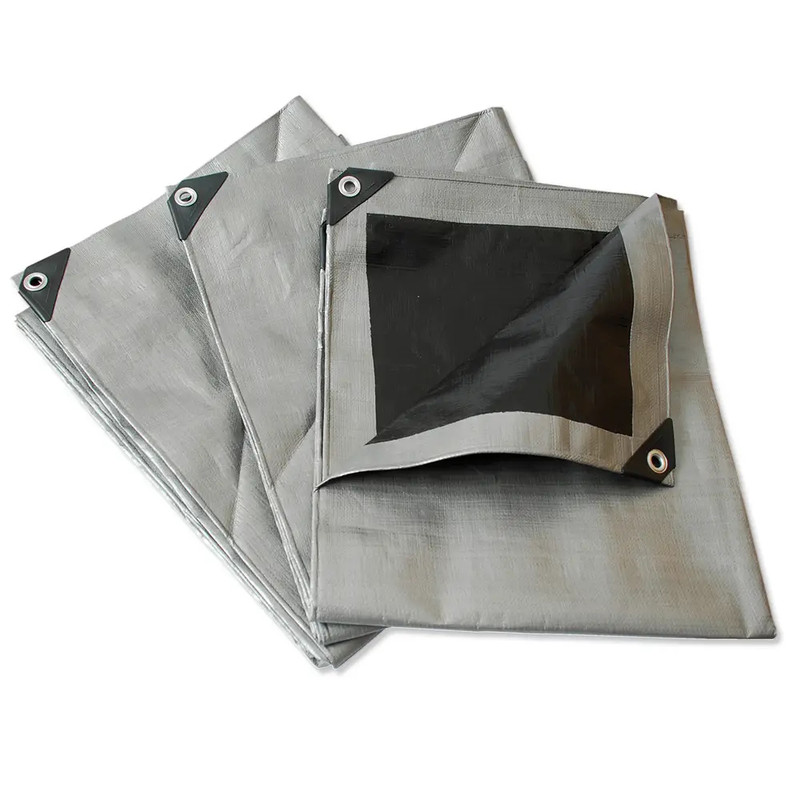 Lona  Impermeable Polietileno Reforzada 3 X 5 M Surtek Gris