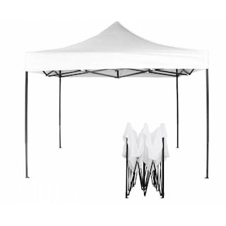 Foto 1 | Carpa Toldo Plegable 3x3 Reforzado Para Jardín Impermeable Blanco