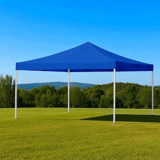 Foto 3 | Ilios Innova | Toldo Plegable Azul 2x3 Impermeable Y Resistente Al Clima Con Estructura De Hierro Y Tela Oxford.