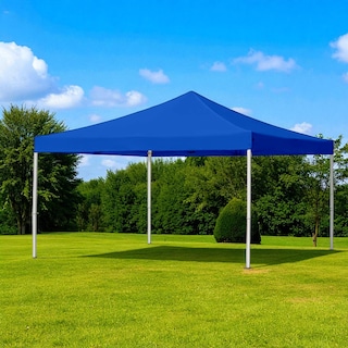 Foto 4 | Ilios Innova | Toldo Plegable Azul 2x3 Impermeable Y Resistente Al Clima Con Estructura De Hierro Y Tela Oxford.