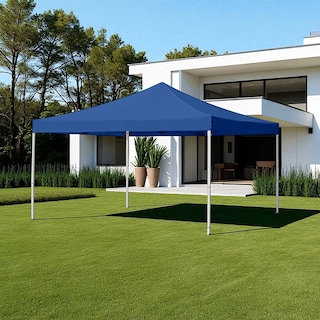 Foto 5 | Ilios Innova | Toldo Plegable Azul 2x3 Impermeable Y Resistente Al Clima Con Estructura De Hierro Y Tela Oxford.