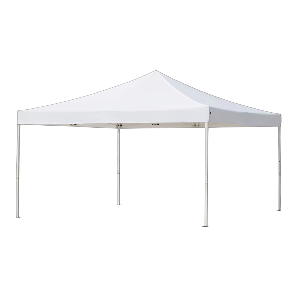 Ilios Innova | Toldo Plegable Blanco 2x3  Impermeable Y Resistente Al Clima Con Estructura De Hierro Y Tela Oxford.