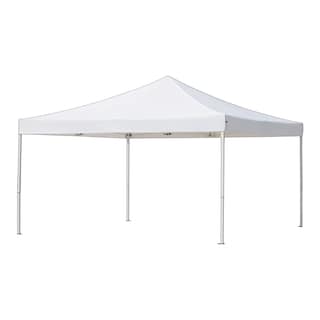 Foto 1 | Ilios Innova | Toldo Plegable Blanco 2x3 Impermeable Y Resistente Al Clima Con Estructura De Hierro Y Tela Oxford.