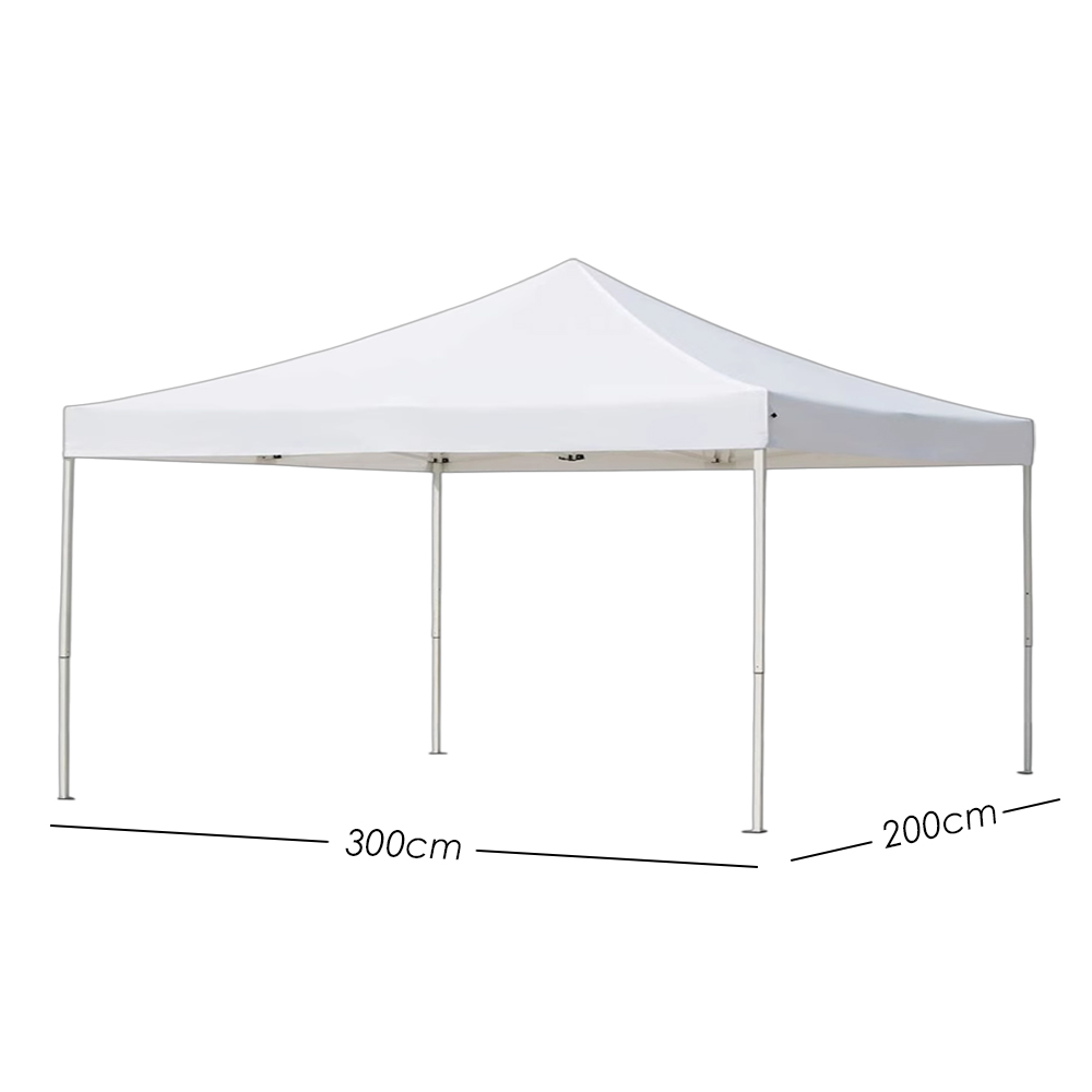 Foto 3 pulgar | Ilios Innova | Toldo Plegable Blanco 2x3  Impermeable Y Resistente Al Clima Con Estructura De Hierro Y Tela Oxford.