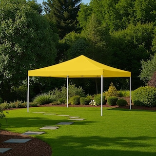 Foto 4 | Ilios Innova | Toldo Plegable Amarillo 2x3 Impermeable Y Resistente Al Clima Con Estructura De Hierro Y Tela Oxford.