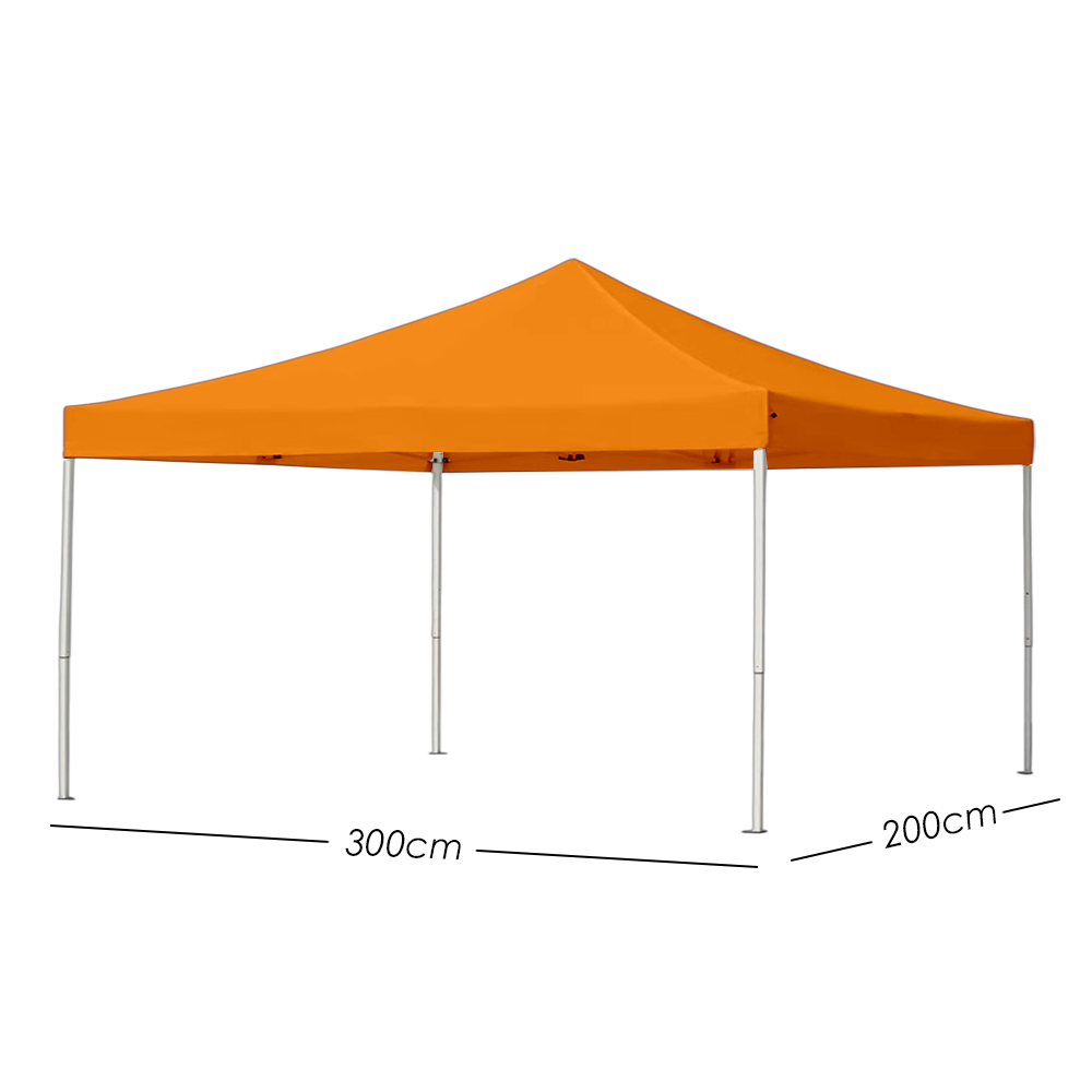 Foto 3 pulgar | Ilios Innova | Toldo Plegable Naranja 2x3  Impermeable Y Resistente Al Clima Con Estructura De Hierro Y Tela Oxford.