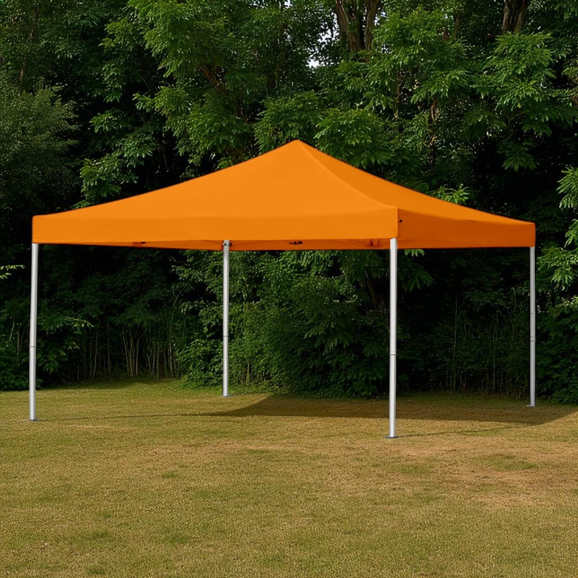 Foto 4 pulgar | Ilios Innova | Toldo Plegable Naranja 2x3  Impermeable Y Resistente Al Clima Con Estructura De Hierro Y Tela Oxford.