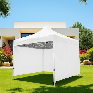 Foto 3 | Ilios Innova | Toldo Plegable Blanco 2x3 Con Paredes Laterales Impermeable Velcro De Ajuste Ideal Para Exterior.