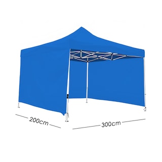 Foto 2 | Ilios Innova | Toldo Plegable Azul 2x3 Con Paredes Laterales Impermeable Velcro De Ajuste Ideal Para Exterior.