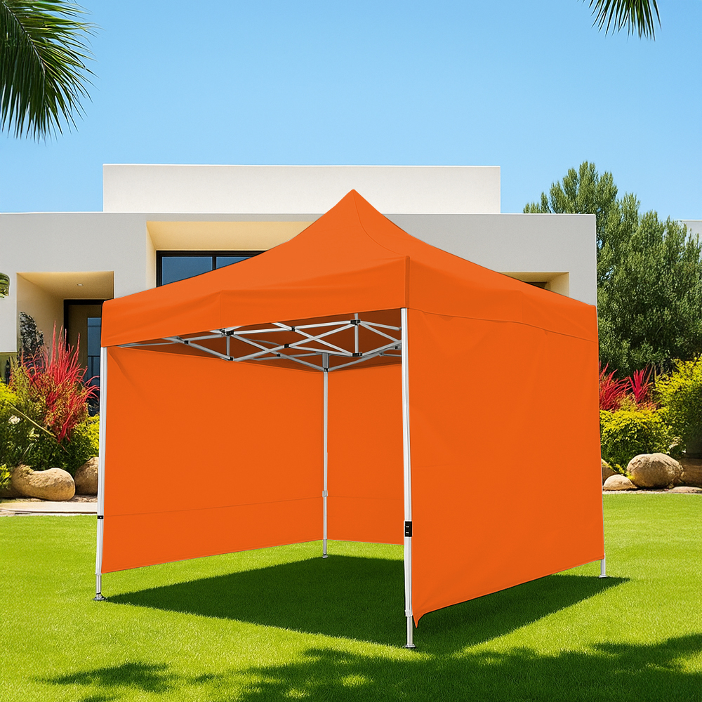 Foto 4 pulgar | Ilios Innova | Toldo Plegable Naranja 2x3 Con Paredes Laterales  Impermeable  Velcro De Ajuste  Ideal Para Exterior.