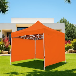 Foto 3 | Ilios Innova | Toldo Plegable Naranja 2x3 Con Paredes Laterales Impermeable Velcro De Ajuste Ideal Para Exterior.