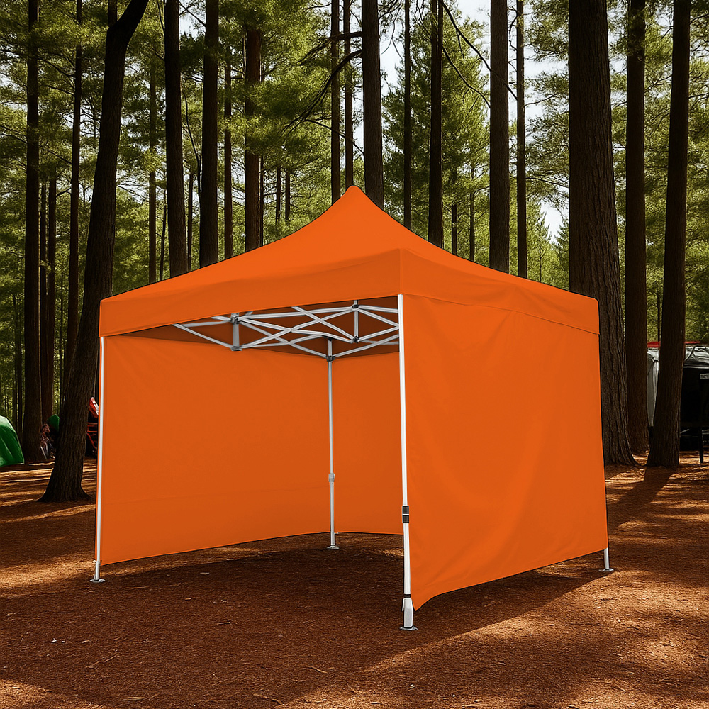 Foto 5 pulgar | Ilios Innova | Toldo Plegable Naranja 2x3 Con Paredes Laterales  Impermeable  Velcro De Ajuste  Ideal Para Exterior.